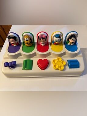 1994 Vintage Disney Pop-Up Characters, Shapes, Numbers & Colors